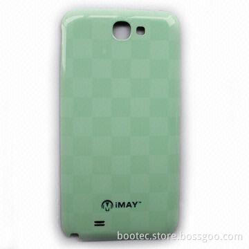 Mobile Phone Cover for Samsung Galaxy Note II/N7100, IMD/IML Technology, Customized Designs Welcomed